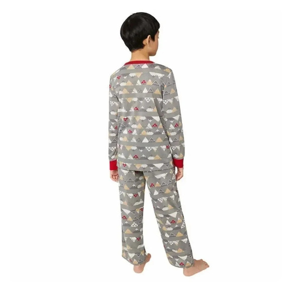 #3 Eddie Bauer Youth 3-piece Robe & Matching Pajamas Set Size Medium 10/12 - Picture 6 of 8